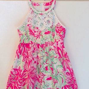 Lilly Pulitzer girls floral dress